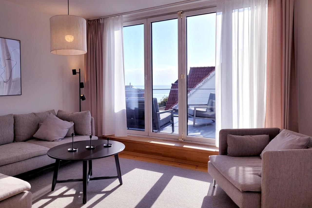 Grosse Penthouse Ferienwohnung Mit Meerblick, Sonnenterrasse & Luxusbad Von "Momentic" Зірксдорф Екстер'єр фото