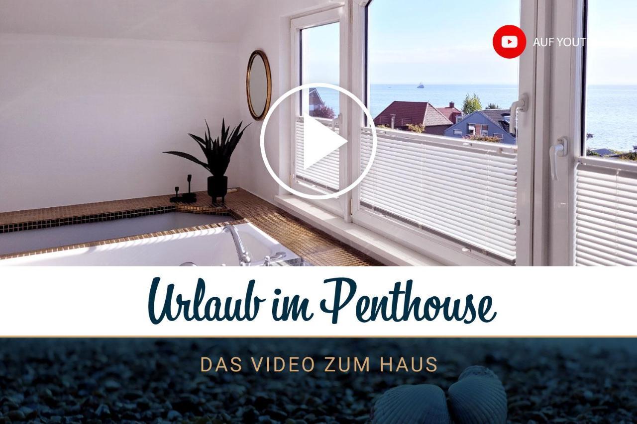 Grosse Penthouse Ferienwohnung Mit Meerblick, Sonnenterrasse & Luxusbad Von "Momentic" Зірксдорф Екстер'єр фото